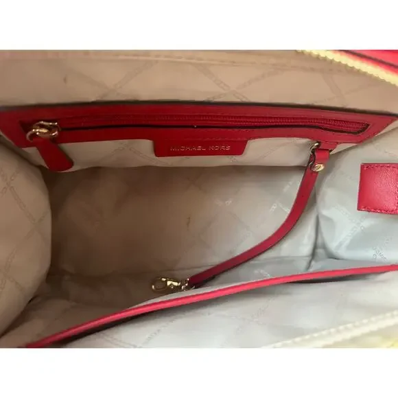 MICHAEL KORS Whitney Large Leather Satchel